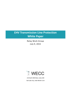 White Paper on EHV Transmission Line Protection