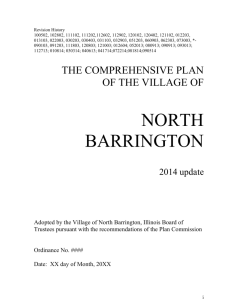 The Environment - Village of North Barrington