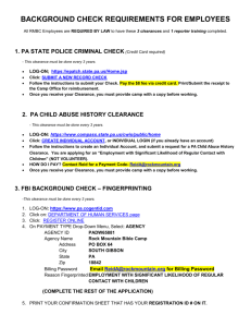 1. pa state police criminal check