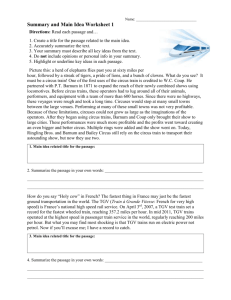 Summary and Main Idea Worksheet 1 RTF