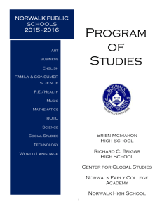 2015-2016 Guide to Subject Selection