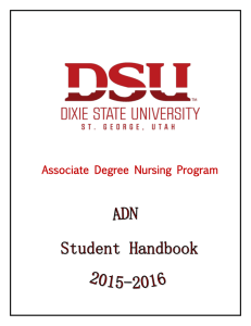 Adn NURSING PROGRAM / Student OUTCOMES