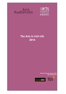 The Arts in Irish Life 2014