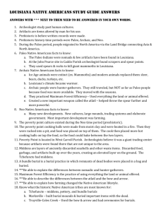 Native American study guide Answers