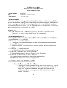 Syllabus - Weber State University