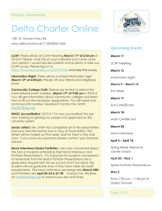 Important News - Delta Charter Schools