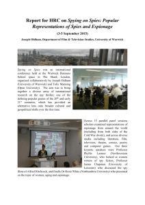 Conference Report - University of Warwick