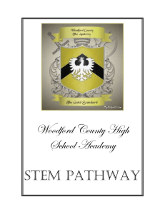 STEM Pathway - Woodford County Public Schools