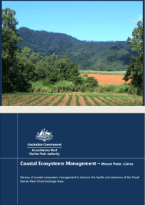 Coastal Ecosystems Management * Mount Peter, Cairns