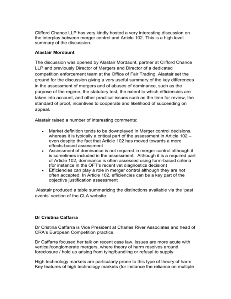 Click Here To View Meeting Summary