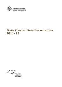 State Tourism Satellite Account 2010-11