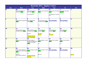2013 Calendar - Orange Public Schools
