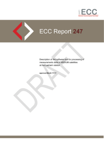 Draft ECC Report XX