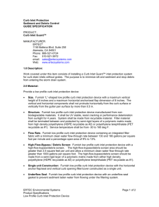 Guide Specification - ERTEC Environmental Systems