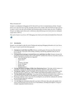 Lync Troubleshooting through snooper