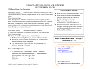 Earth Science Reference Table pg. 7