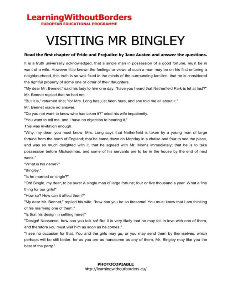 visiting-mr-bingley