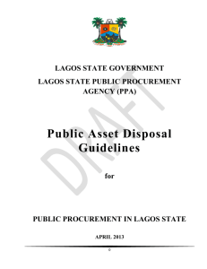 PPA - Guidelines Public Disposal of Assets