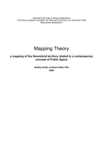 Mapping Theory - Center for Public Space Research