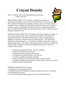 Crayon Density
