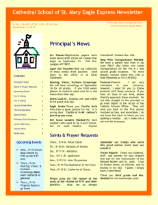 Pre K 3 News - Cathedral School of Saint Mary