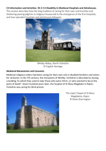 C3 Information and Activities KS 2 3 4 Disability In Medieval