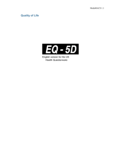 English EQ-5D Questionnaire