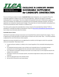 Sustainable Landscape Construction and Construction+Design