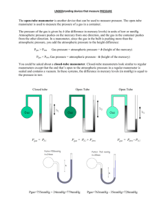 Modern Technology and Barometric Pressure