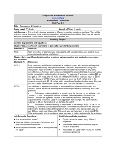 Progressive Mathematics Initiative www.njctl.org Mathematics