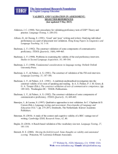 ValidityValidationInAssessment_SelectedReferences_5May2013