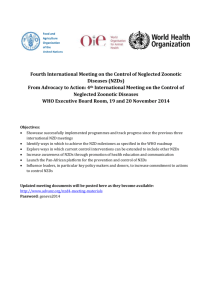 NZD4 Meeting 101114-1-2 - Pan-African One Health Platform on
