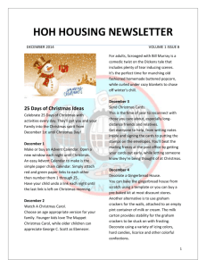 Newsletter December 2014