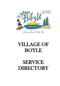 Village of Boyle