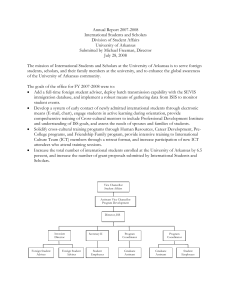 2008 Annual Report - International Education