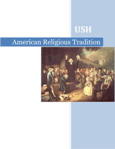 American Religious Tradition