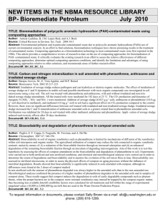 CATEGORY: BIOSOLIDS (NON