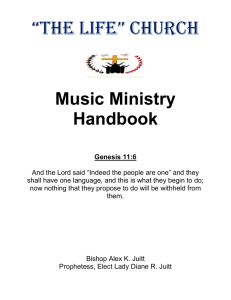 TLC Music Ministry Handbook