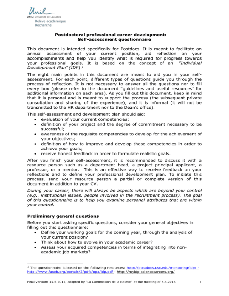 self-assessment-questionnaire