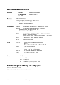 Political Party membership and campaigns