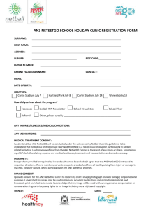 to the ANZ NetSetGO Clinic Registration Form