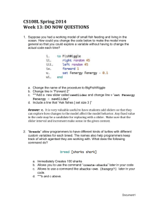 Week 13: DO NOW QUESTIONS