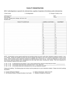Facility Registration Form template