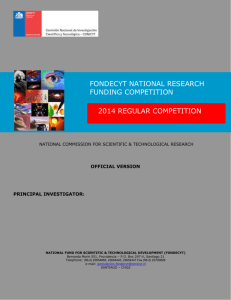 concurso nacional de proyectos fondecyt 1997