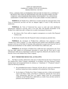 Resolution No. 3 of 2013