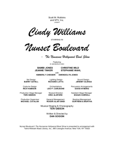 Scott M. Robbins and NTV, Inc. present Cindy Williams STARRING