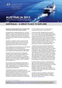 australia - Offshore Petroleum Exploration Acreage Release