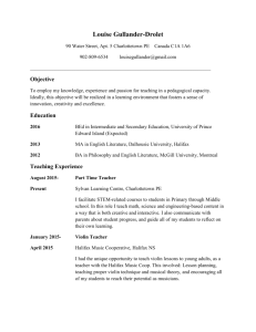 Most Recent Professional Resume