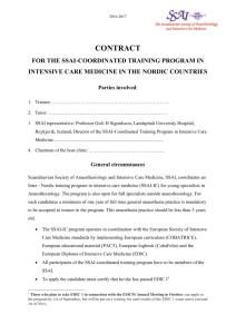 CONTRACT FOR NAF-COORDINATED TRAINING IN