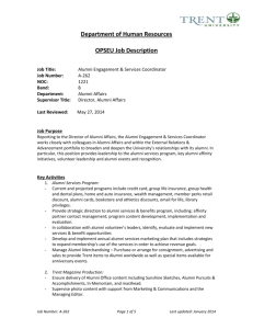 Department of Human Resources OPSEU Job